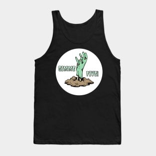 Zombie High Five - Halloween Tank Top